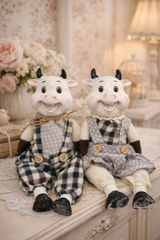 Casal de Boi e Vaquinha